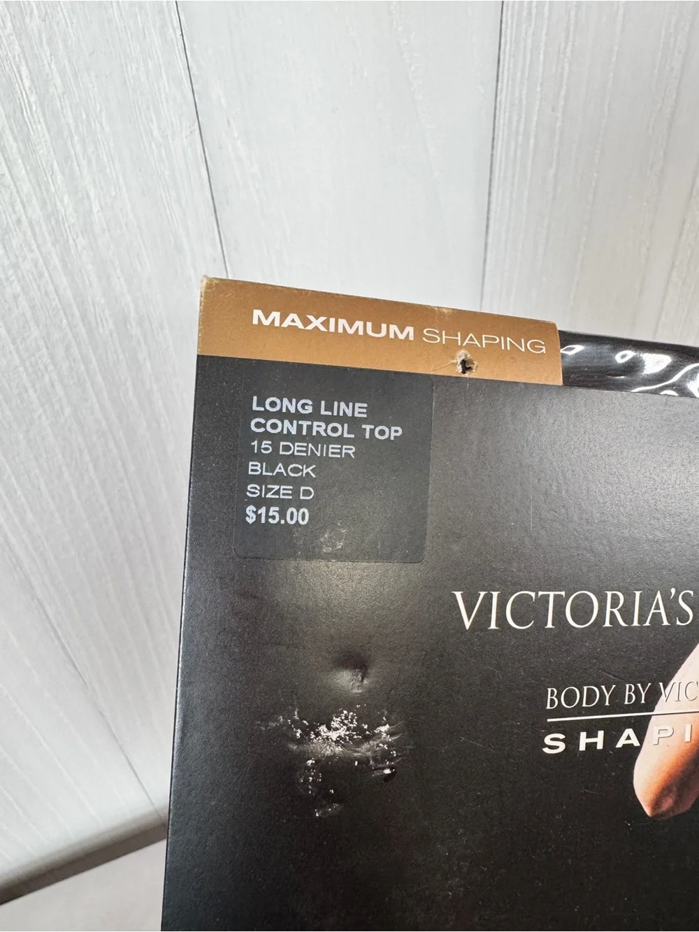 Victoria's Secret Sheer Shaping Tights - Black